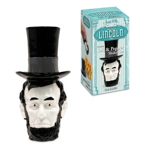 Abraham Lincoln Salt and Pepper Shaker Set